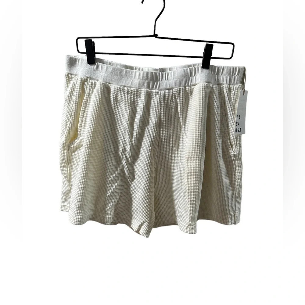 Lacausa Dakota Shorts Panna Cotta Nwt Size Xl - Picture 4 of 8